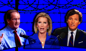 Pat Buchanan, Laura Ingraham, and Tucker Carlson